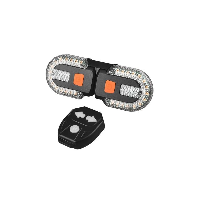 Cykelblinkers Bakljus LED Cykellampa USB Uppladdningsbar MTB Bakljus Säkerhetstillbehör Enkel Installation