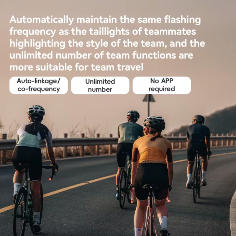 ROCKBROS R0 Styreändplugglampa: Kompakt Type-C Baklampa för MTB & Landsväg – Förbättrad Cykelsynlighet!