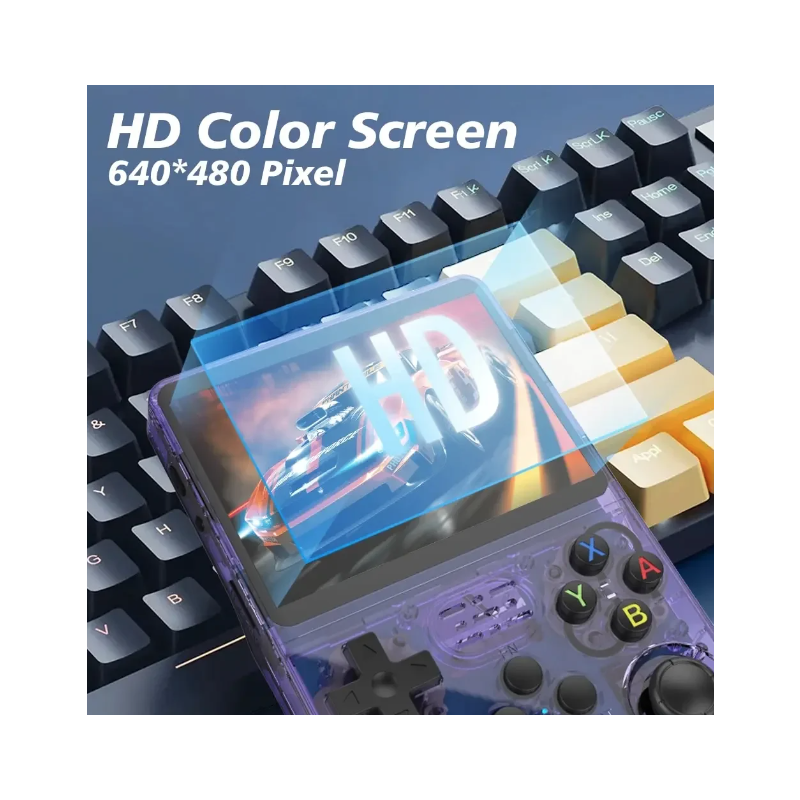 R36S Retro handhållen konsol med Linux 3,5-tums IPS-skärm 10 000 spel för bärbar nostalgi och pixlade äventyr