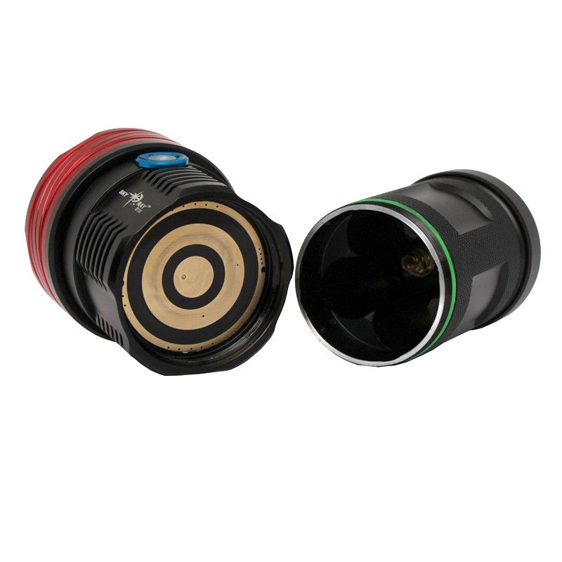 Himmel Ray S110 LED-ficklampa 10000 lumen bländande ljusstyrka för nattvandring robust och vattentålig design