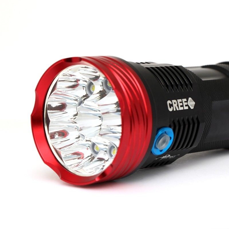Himmel Ray S110 LED-ficklampa 10000 lumen bländande ljusstyrka för nattvandring robust och vattentålig design