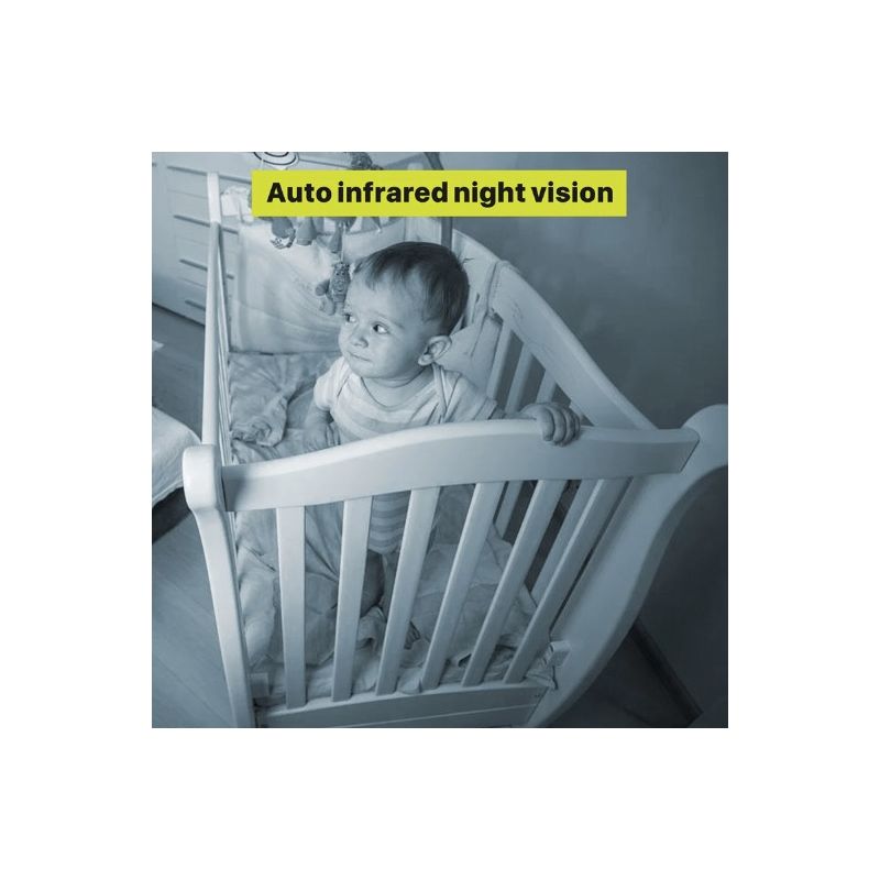 SM650 bärbar videobabymonitor HD 720P babyvakt långvarig batteritid tvåvägsljud babysäkerhet föräldraskap