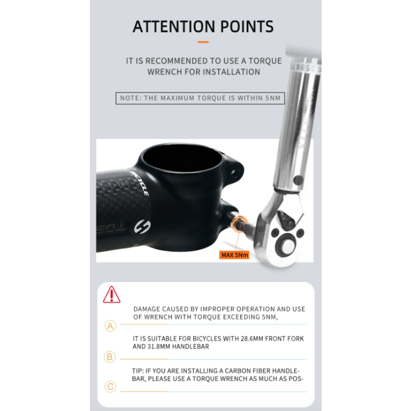 TOSEEK MTB-styrstam aluminium 28.6-31.8mm lättvikt justerbar vinkel hållbar för cykelentusiaster matt svart