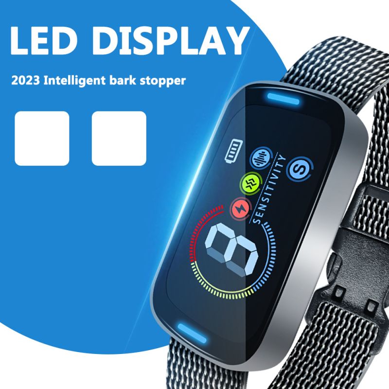 Ultraljud Hundträningshalsband T012 Effektiv Skällkontroll För Hundens Välbefinnande och Harmoniskt Hem