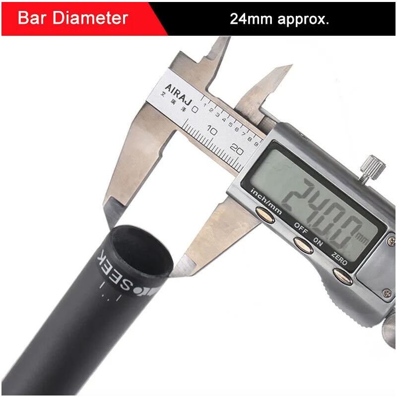 TOSEEK fullkolfiberstyre 400mm 420mm 440mm trådlöst racingdrop cykelstyre högkvalitativt landsvägscykelstyre