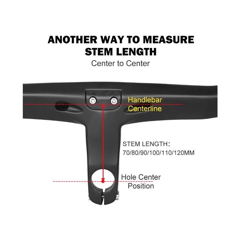 TOSEEK TR5500 landsvägscykelstyre helkolfiberstam integrerade cykeltillbehör ultralätta cykeldelar mattsvart finish