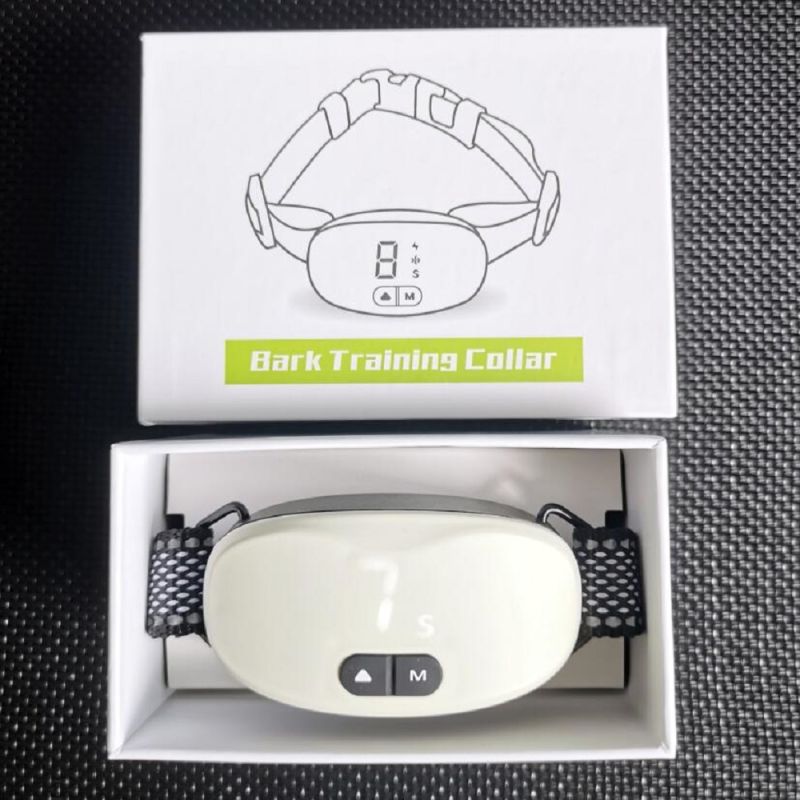 Uppladdningsbar Vattentätt Automatiskt Anti Barking Hundhalsband med Dubbel Träningsläge för Effektiv Träning