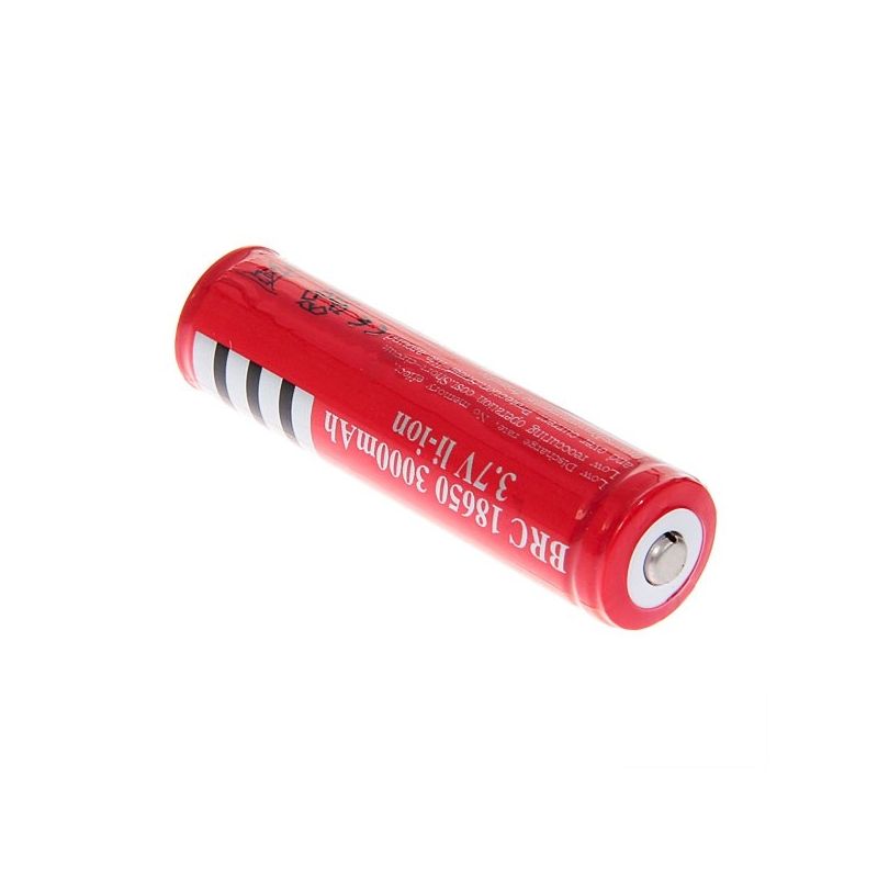 UltraFire 18650 3.7V 3000mAh skyddat Li-ion batteri för ficklampor bärbar elektronik med säkerhetsfunktioner