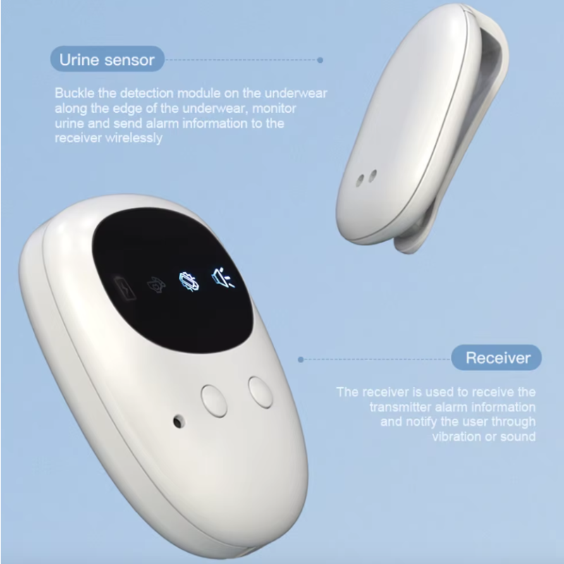 Trådlöst Sängvätningslarm för Pojkar och Flickor med USB-laddning Enkel Användning Självförtroende för Barn
