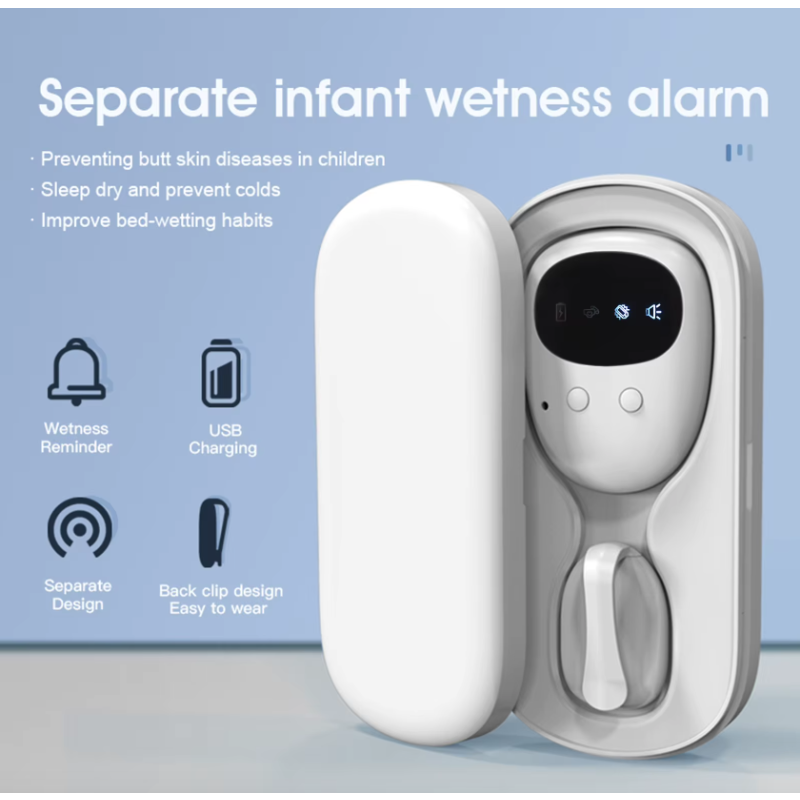 Trådlöst Sängvätningslarm för Pojkar och Flickor med USB-laddning Enkel Användning Självförtroende för Barn