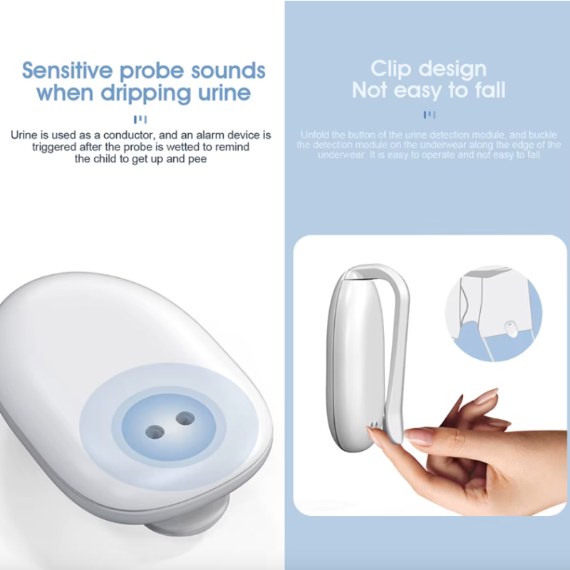 Trådlöst Sängvätningslarm för Pojkar och Flickor med USB-laddning Enkel Användning Självförtroende för Barn