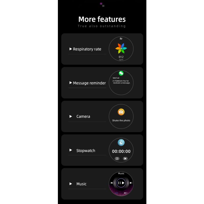 W11 Smartklocka med icke-invasivt blodsocker, EKG & hjärtfrekvens – Hälsovård för Android/iOS