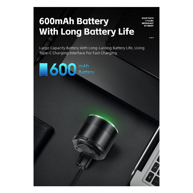 Mångsidigt cykelbakljus med smart bromssensor trådlös fjärrkontroll och färgglatt cykelsäkerhetsljus