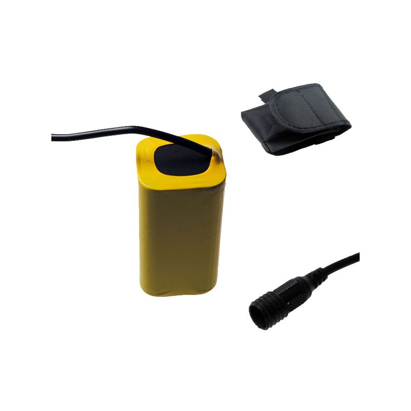 Skruva fast gränssnitt 8.4V 4x18650 8800mAh cykelbatteri LED cykel framljus vattentät design fri frakt
