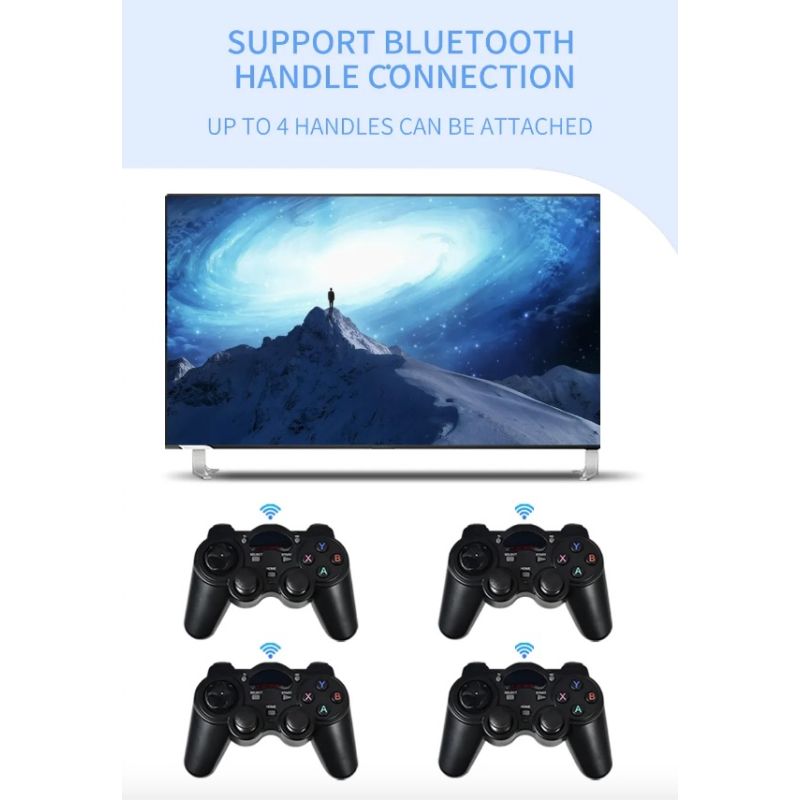 Upptäck POWKIDDY X55 handhållen spelkonsol för retrogaming med levande 5.5-tums IPS-skärm och kraftfull prestanda