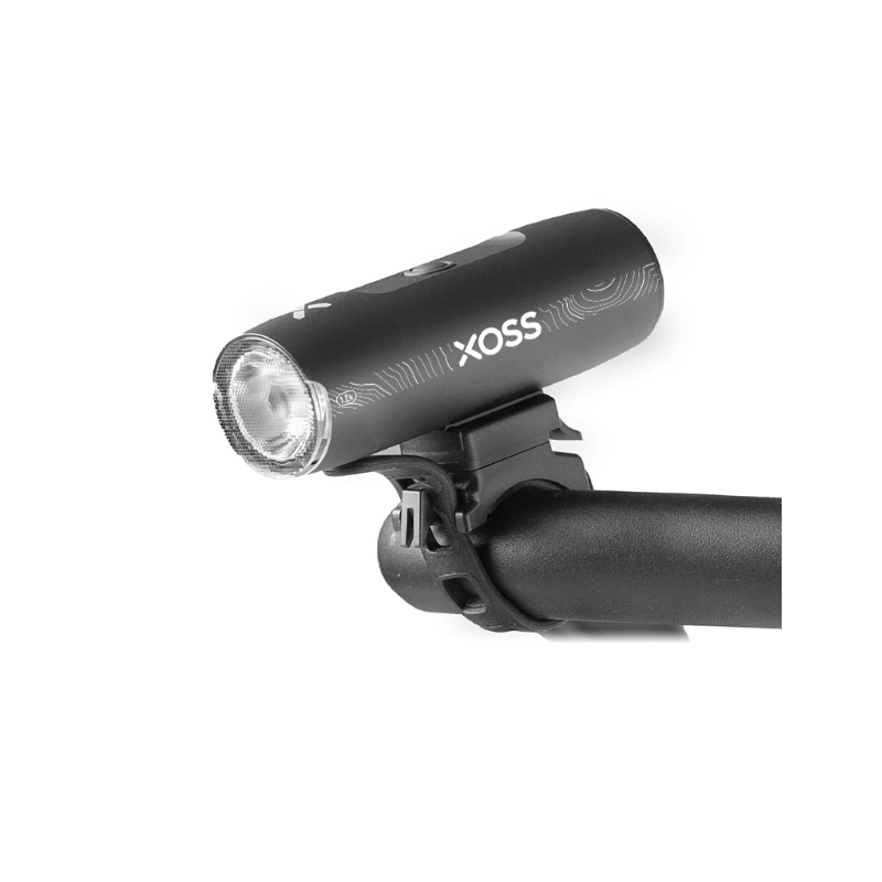 XOSS XL-1200 cykelstrålkastare 1200 lumen hållbar uppladdningsbar framlampa med Type-C laddning sex lägen