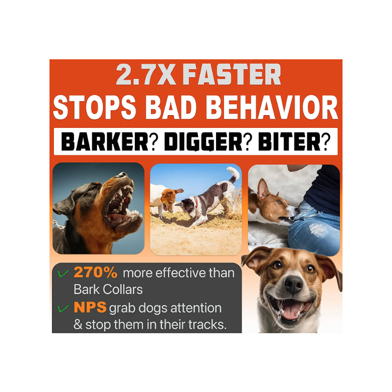 Pet Dog Repeller Uppladdningsbar Hundträningshjälp LED-ficklampa Smärtfri Hundträning för Djurägare