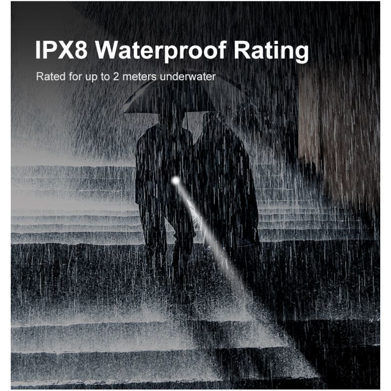 Klarus XT21X Pro XHP70.2 LED ficklampa 4400 lumen högpresterande mångsidig utomhus- och taktisk ficklampa
