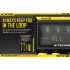 Nitecore D4 Digicharger LCD-skärm avancerad batteriladdare för Li-ion 18650 och NiMH med säkerhetsfunktioner