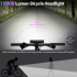 NITEBEAM Cykelljus 10000 Lumen Vattentät För MTB och Vägcykling Cykeltillbehör Med USB-laddning och Aluminium