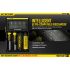 Nitecore D4 Digicharger LCD-skärm avancerad batteriladdare för Li-ion 18650 och NiMH med säkerhetsfunktioner