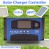Effektiv MPPT solcellsladdningsregulator 30A-100A med LCD-skärm och solenergioptimering för hållbar laddning