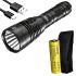Upptäck Nitecore MH25S ficklampa med Luminus SST-40 LED 1800 lumen USB-C uppladdningsbar för utomhusäventyr