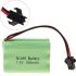 Ni-MH 3A 7.2V 800MAH SM-anslutningsbatteri