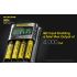 Upptäck Nitecore UMS4 intelligent USB fyrslottladdare 18650-26650 batterier smart laddning kompakt design