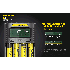 Upptäck Nitecore UMS4 intelligent USB fyrslottladdare 18650-26650 batterier smart laddning kompakt design