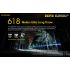 Nitecore P30 XP-L HI V3 LED-ficklampa 1000 lumen 618 m stråle kompakt och hållbar utomhusficklampa