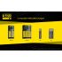 Nitecore NL2150R 21700 5000mAh USB-C uppladdningsbart batteri Hög kapacitet lättvikt miljövänlig camping