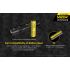 Nitecore MH10 V2 LED ficklampa 1200 lumen kompakt design USB-C laddning hållbar och mångsidig utomhusficklampa
