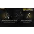 Upptäck Nitecore MH25S ficklampa med Luminus SST-40 LED 1800 lumen USB-C uppladdningsbar för utomhusäventyr