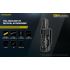 Nitecore P20iX taktisk ficklampa 4000 lumen med XP-L2 V6 LED USB-C portabel och slitstark för camping