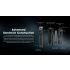 NITECORE EDC23 kompakt ficklampa 2500 lumen USB-C uppladdningsbar med OLED-skärm för avancerad belysning