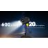 NITECORE TINI3 Nyckelring Light 600 lumen Mini EDC ficklampa med inbyggt batteri och ultrakompakt design
