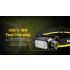 Nitecore HC75 3000 Lumen USB-C uppladdningsbar zoombar pannlampa industriellt arbetsljus nattcamping