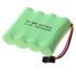 Ni-MH AA 4.8V 1800MAH SM-kontaktbatteri