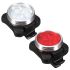 HJ-030 USB-uppladdningsbart cykelljus 3 LED 4 lägen för stadscykling Vattentät framlampa för ökad synlighet