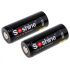 Soshine 26650 5500mAh 3.7V uppladdningsbara batterier 2-pack för elektronik och ficklampor hög prestanda