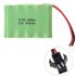 Ni-MH AA 1800mah 6V big sm-kontaktbatteri