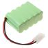 Ni-MH AA 12V 1800mAh Big White Plug Batteri Pack