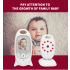 VB601 2.4G trådlös videobabyvakt med tvåvägskommunikation IR LED nattsyn bärbar babysäkerhetsenhet