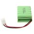 Ni-MH AA 12V 1800mAh Big White Plug Batteri Pack
