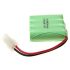Ni-MH AA 4.8V 1800MAH 557 Plug batteripaket