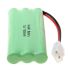 Ni-MH AA 7.2V 1800mAh Big White Plug Batteri Pack