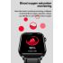 ET570 Blodsocker Smartwatch EKG Puls Blodtryck Hälsa Icke-invasiv Blodsocker Mätning, 1.96