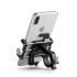 ROCKBROS Telefonhållare Motorcykel Elcykel CNC Aluminiumlegering Säker Stabil Justerbar Smartphone Kontroll