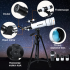 Upptäck universums under med Bossdun teleskop 333X förstoring för månskådning och barnens astronomiska äventyr